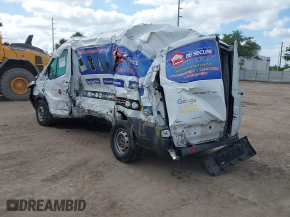 2018 Ford Transit Cargo with VIN 1FTYE1YG7JKA19193, listed as a IAAI auction lot 42155139 with Not Provided miles and . Bid and sale history available at carsss.com. Image 3.
