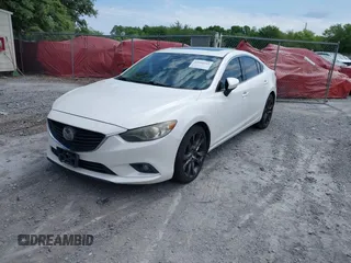 2014 Mazda 6 i Grand Touring with VIN JM1GJ1W67E1139945, listed as a IAAI auction lot 42194243 with 205,545 mi miles. Bid and sale history available at carsss.com. Image 17.
