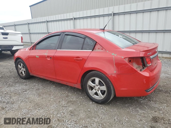 2012 Chevrolet Cruze LT w/1LT with VIN 1G1PF5SC7C7172841, listed as a Copart auction lot 82639464 with 196,793 mi miles and Salvage Title. Bid and sale history available at carsss.com. Image 2.
