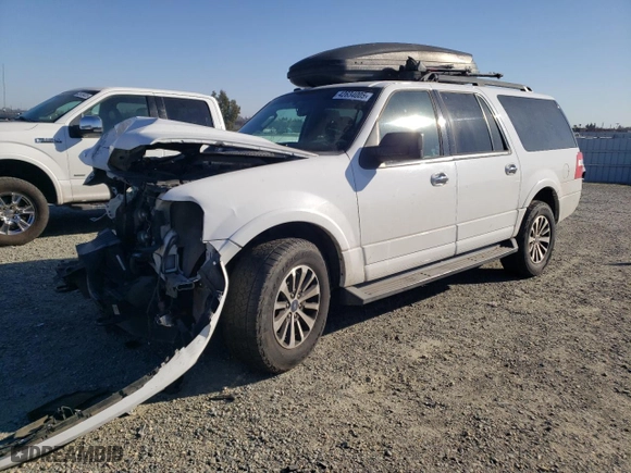 2016 Ford Expedition EL XLT with VIN 1FMJK1JT8GEF15219, listed as a Copart auction lot 42634005 with 154,242 mi miles and Salvage Title. Bid and sale history available at carsss.com. Image 1.