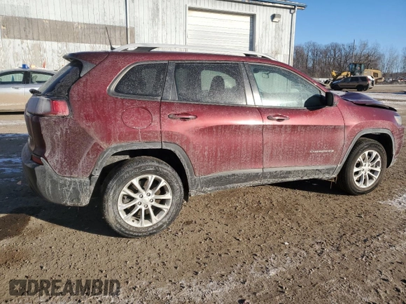 2020 Jeep Cherokee Latitude with VIN 1C4PJMCB3LD651068, listed as a Copart auction lot 87751455 with 72,700 mi miles and Salvage Title. Bid and sale history available at carsss.com. Image 3.