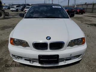 2001 BMW 3 Series 330Ci with VIN WBABS53401JU86736, listed as a Copart auction lot 49316555 with 0 mi miles and Salvage Title. Bid and sale history available at carsss.com. Image 5.