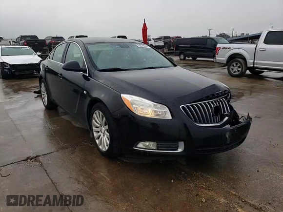 2011 Buick Regal CXL RL1 with VIN 2G4GN5EC8B9174743, listed as a Copart auction lot 82770354 with 131,038 mi miles and Salvage Title. Bid and sale history available at DreamBid. Image 11.