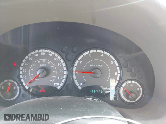 2007 Jeep Liberty Sport with VIN 1J8GL48K97W535993, listed as a IAAI auction lot 42200633 with 136,773 mi miles. Bid and sale history available at carsss.com. Image 7.