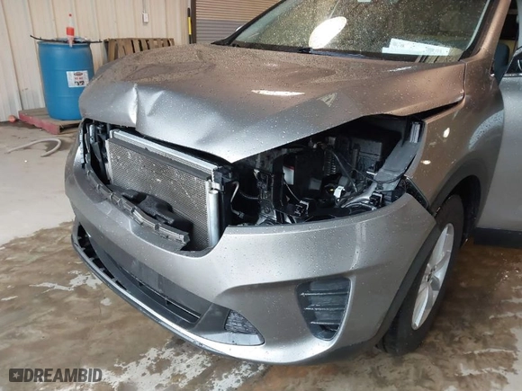 2019 Kia Sorento LX V6 with VIN 5XYPG4A52KG485699, listed as a IAAI auction lot 41711379 with NaN miles. Bid and sale history available at carsss.com. Image 6.