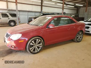 2008 Volkswagen Eos with VIN WVWDB71F38V010883, listed as a Copart auction lot 46169745 with 189,772 mi miles and Salvage Title. Bid and sale history available at DreamBid. Image 1.