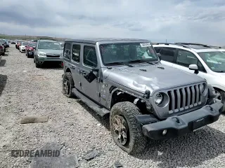 2019 Jeep Wrangler Unlimited Sport S z VIN 1C4HJXDN7KW586078, wystawiony jako Copart lot #56978995 z przebiegiem 72 152 mil mil oraz Szkoda całkowita • Salvage title. Historia ofert i sprzedaży dostępna na DreamBid. Obrazek 14.