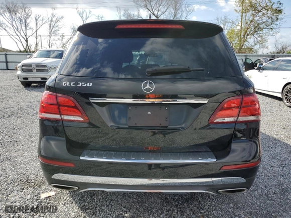 2016 Mercedes-Benz GLE with VIN 4JGDA5JB1GA637393, listed as a Copart auction lot 45720415 with NaN miles and Clean Title. Bid and sale history available at carsss.com. Image 6.