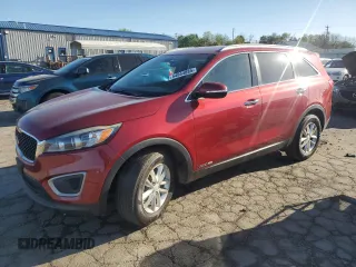 2016 Kia Sorento LX with VIN 5XYPGDA59GG162807, listed as a Copart auction lot 54864885 with 105,950 mi miles and Clean Title. Bid and sale history available at carsss.com. Image 1.