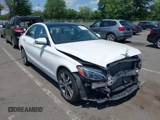 2017 Mercedes-Benz C 300 with VIN 55SWF4KB1HU183192, listed as a IAAI auction lot 42562516 with 29,356 mi miles and . Bid and sale history available at DreamBid. Image 1.