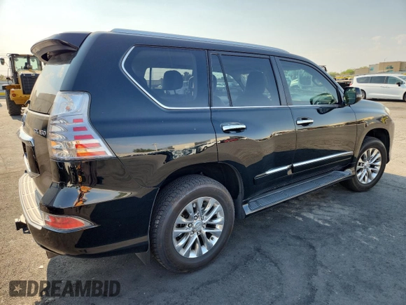 2015 Lexus GX 460 Luxury with VIN JTJJM7FX6F5117533, listed as a Copart auction lot 65205475 with 122,435 mi miles and Clean title. Bid and sale history available at DreamBid. Image 3.