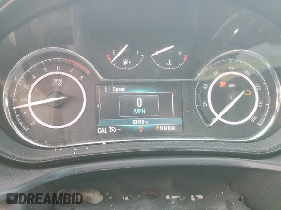 2017 Buick Regal Premium II with VIN 2G4GR5GX3H9134096, listed as a Copart auction lot 50752825 with 63,676 mi miles and Salvage title. Bid and sale history available at DreamBid. Image 9.