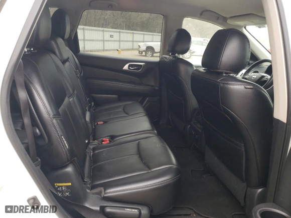 2019 Nissan Pathfinder S with VIN 5N1DR2MM0KC645048, listed as a Copart auction lot 49403445 with 144,016 mi miles and Salvage Title. Bid and sale history available at carsss.com. Image 11.