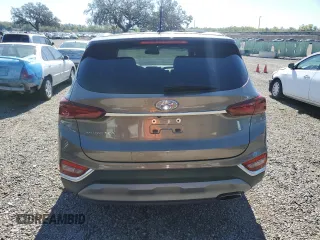 2020 Hyundai Santa Fe SE with VIN 5NMS23AD3LH238984, listed as a Copart auction lot 48313335 with 35,626 mi miles and Non Repairable. Bid and sale history available at carsss.com. Image 6.