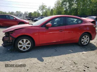 2015 Mazda 3 i Sport with VIN 3MZBM1U73FM235795, listed as a Copart auction lot 55464265 with 85,799 mi miles and Salvage title. Bid and sale history available at DreamBid. Image 1.
