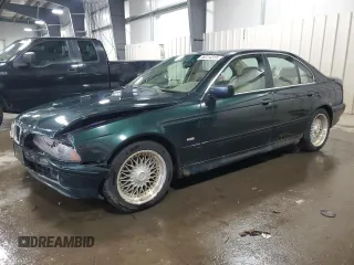 2001 BMW 5 Series 525i with VIN WBADT33481GF40536, listed as a Copart auction lot 48314315 with 165,461 mi miles and Salvage Title. Bid and sale history available at carsss.com. Image 1.