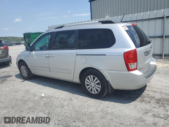 2012 Kia Sedona LX with VIN KNDMG4C79C6471109, listed as a Copart auction lot 68013564 with 229,316 mi miles and Salvage Title. Bid and sale history available at carsss.com. Image 2.