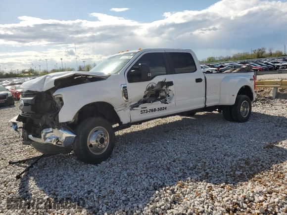 2019 Ford F-350 XL z VIN 1FT8W3DT9KEC77629, wystawiony jako Copart lot #52437745 z przebiegiem 251 170 mil mil oraz Szkoda całkowita • Salvage title. Historia ofert i sprzedaży dostępna na DreamBid. Obrazek 1.
