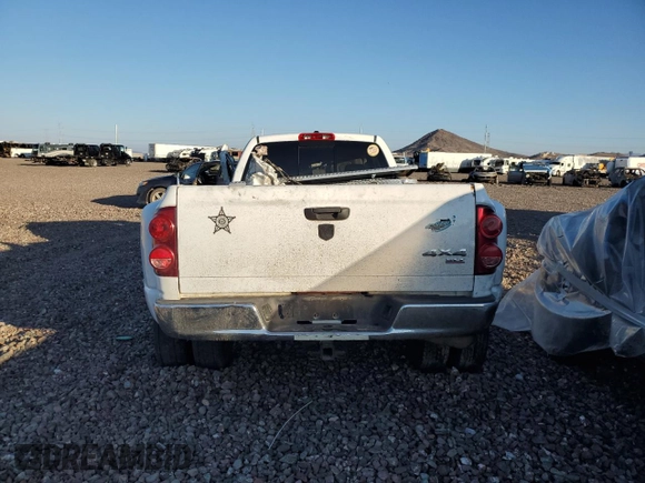 2009 Dodge 3500 SLT with VIN 3D7MX48LX9G526038, listed as a Copart auction lot 43262265 with Not Provided miles and Salvage Title. Bid and sale history available at DreamBid. Image 6.