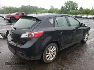 2013 Mazda 3 i Touring with VIN JM1BL1LP1D1809229, listed as a Copart auction lot 55988515 with 125,006 mi miles and Salvage title. Bid and sale history available at DreamBid. Image 3.