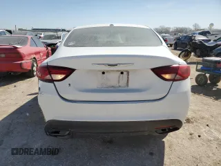 2015 Chrysler 200 S with VIN 1C3CCCBB8FN563608, listed as a Copart auction lot 49098325 with 157,780 mi miles and Salvage Title. Bid and sale history available at carsss.com. Image 6.