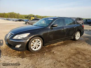 2013 Hyundai Genesis 3.8L with VIN KMHGC4DD7DU244426, listed as a Copart auction lot 52428975 with 138,692 mi miles and Salvage Title. Bid and sale history available at carsss.com. Image 1.
