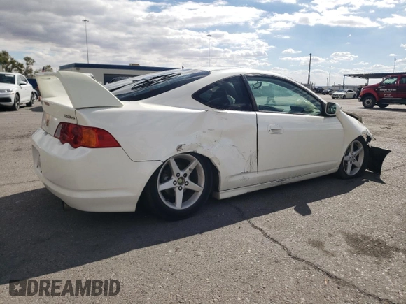 2003 Acura RSX Type S with VIN JH4DC53013C007848, listed as a Copart auction lot 70146194 with 191,651 mi miles and Salvage Title. Bid and sale history available at carsss.com. Image 3.