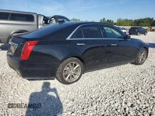 2017 Cadillac CTS Luxury AWD with VIN 1G6AX5SS8H0171086, listed as a Copart auction lot 69744674 with 83,087 mi miles and Salvage Title. Bid and sale history available at DreamBid. Image 3.
