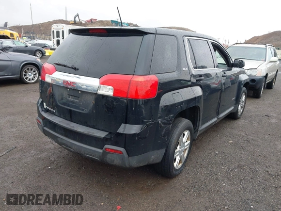 2014 GMC Terrain SLE with VIN 2GKALMEK0E6332634, listed as a IAAI auction lot 41782072 with 193,352 mi miles. Bid and sale history available at carsss.com. Image 4.
