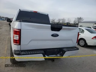 2019 Ford F-150 XL with VIN 1FTEW1E52KKF11344, listed as a Copart auction lot 45634535 with 89,411 mi miles and Salvage Title. Bid and sale history available at carsss.com. Image 6.