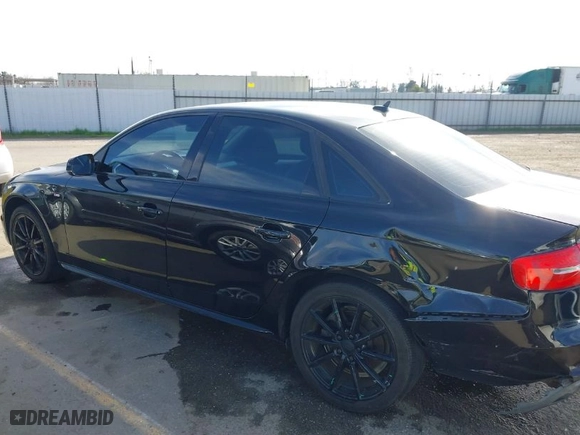 2015 Audi A4 Premium with VIN WAUBFAFLXFN000532, listed as a IAAI auction lot 41593806 with 99,565 mi miles. Bid and sale history available at carsss.com. Image 14.