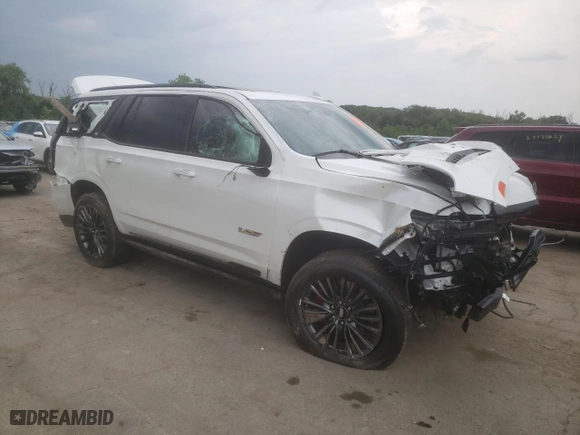 2023 Cadillac Escalade AWD V-Series with VIN 1GYS4HK95PR173309, listed as a Copart auction lot 58953074 with 0 mi miles and Salvage Title. Bid and sale history available at carsss.com. Image 4.