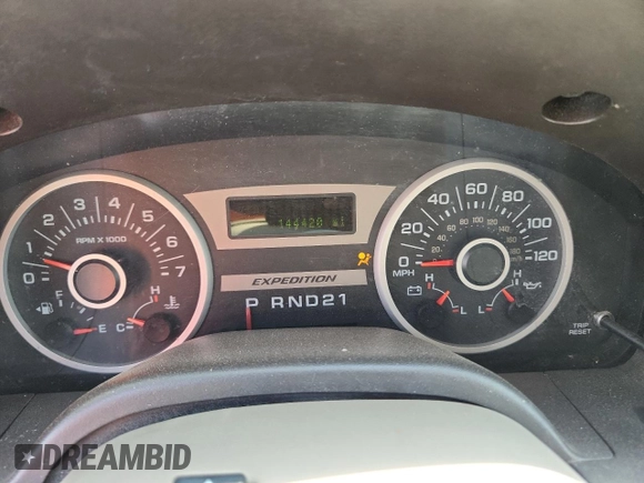 2005 Ford Expedition Eddie Bauer with VIN 1FMFU185X5LA37000, listed as a Copart auction lot 63374015 with 144,420 mi miles and Salvage title. Bid and sale history available at DreamBid. Image 9.