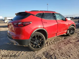 2019 Chevrolet Blazer with VIN 3GNKBHRS8KS669111, listed as a Copart auction lot 83071944 with 15,086 mi miles and Salvage Title. Bid and sale history available at carsss.com. Image 3.