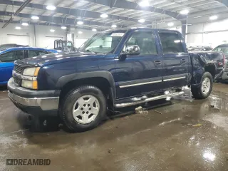 2005 Chevrolet Silverado 1500 Z71 with VIN 2GCEK13T651397043, listed as a Copart auction lot 43933165 with 192,394 mi miles and Salvage Title. Bid and sale history available at carsss.com. Image 1.