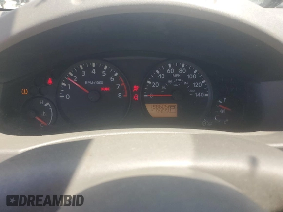 2014 Nissan Frontier S with VIN 1N6BD0CT8EN747775, listed as a Copart auction lot 58442085 with 198,605 mi miles and Clean title. Bid and sale history available at DreamBid. Image 9.