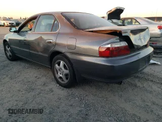 2002 Acura TL w/Navigation with VIN 19UUA56782A048974, listed as a Copart auction lot 71557644 with 124,848 mi miles and Salvage Title. Bid and sale history available at carsss.com. Image 2.