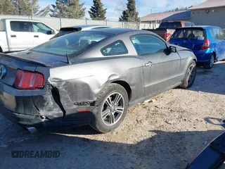 2011 Ford Mustang V6 with VIN 1ZVBP8AMXB5123084, listed as a IAAI auction lot 41359860 with 123,589 mi miles and . Bid and sale history available at carsss.com. Image 4.