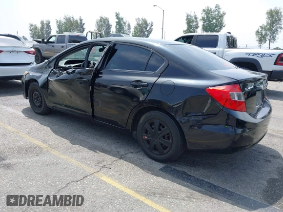 2012 Honda Civic LX with VIN 19XFB2F5XCE374193, listed as a IAAI auction lot 42158938 with 157,183 mi miles and . Bid and sale history available at DreamBid. Image 3.
