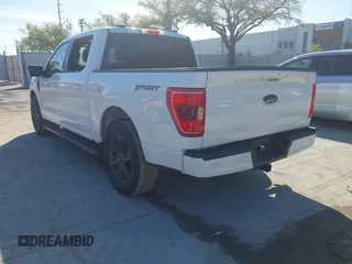 2023 Ford F-150 XL with VIN 1FTEW1C57PFC48190, listed as a IAAI auction lot 41696009 with 34,776 mi miles and . Bid and sale history available at DreamBid. Image 3.