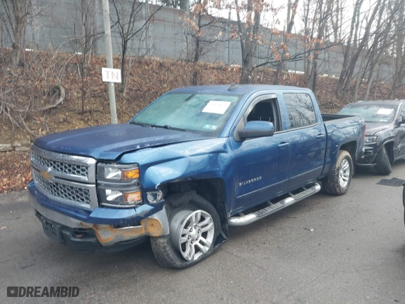 2015 Chevrolet Silverado 1500 LT with VIN 3GCUKREC5FG468054, listed as a IAAI auction lot 41459655 with 157,236 mi miles. Bid and sale history available at carsss.com. Image 18.