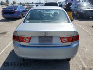 2004 Acura TSX w/Navigation with VIN JH4CL96904C014711, listed as a Copart auction lot 52646355 with 196,703 mi miles and Salvage Title. Bid and sale history available at carsss.com. Image 6.