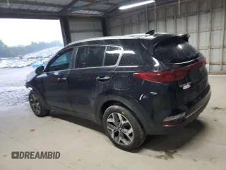 2021 Kia Sportage EX with VIN KNDPN3AC3M7844248, listed as a Copart auction lot 59754705 with 93,539 mi miles and Salvage title. Bid and sale history available at DreamBid. Image 2.