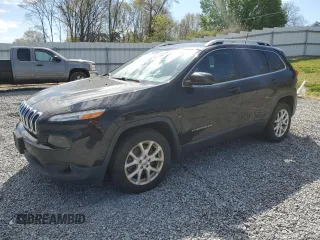 2018 Jeep Cherokee Latitude Plus with VIN 1C4PJLLB6JD553255, listed as a Copart auction lot 50999745 with 95,828 mi miles and Clean Title. Bid and sale history available at DreamBid. Image 1.