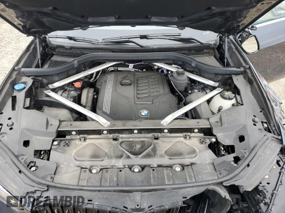 2021 BMW X5 xDrive40i with VIN 5UXCR6C01M9E49207, listed as a Copart auction lot 63399795 with 50,818 mi miles and Salvage title. Bid and sale history available at DreamBid. Image 11.
