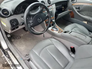 2007 Mercedes-Benz CLK-Class 3.5L with VIN WDBTK56G87F220761, listed as a Copart auction lot 74673524 with 145,402 mi miles and Salvage Title. Bid and sale history available at carsss.com. Image 7.