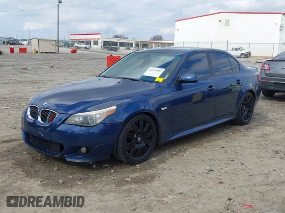 2007 BMW 5 Series 530i with VIN WBANE73577CM49320, listed as a IAAI auction lot 41531892 with 132,117 mi miles. Bid and sale history available at carsss.com. Image 18.
