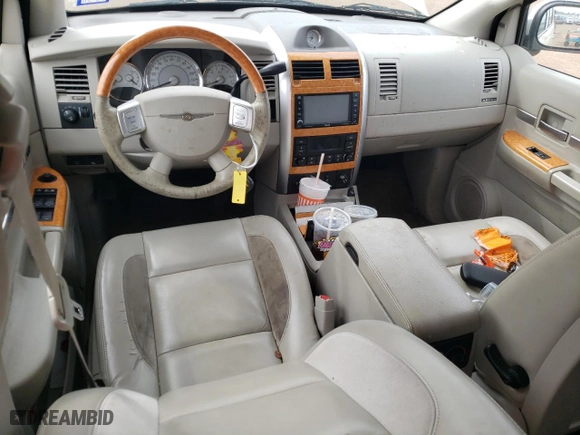 2008 Chrysler Aspen Limited with VIN 1A8HX582X8F149129, listed as a Copart auction lot 48569815 with NaN miles and Salvage Title. Bid and sale history available at carsss.com. Image 8.