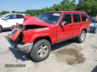 2000 Jeep Cherokee with VIN 1J4FF48S6YL129175, listed as a Copart auction lot 62481615 with Not provided miles and Salvage title. Bid and sale history available at DreamBid. Image 1.