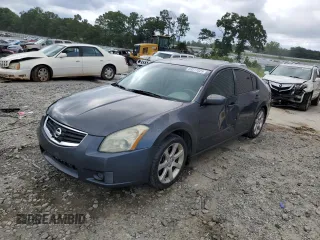 2007 Nissan Maxima SE with VIN 1N4BA41E57C852706, listed as a Copart auction lot 63277025 with 150,228 mi miles and Salvage title. Bid and sale history available at DreamBid. Image 1.